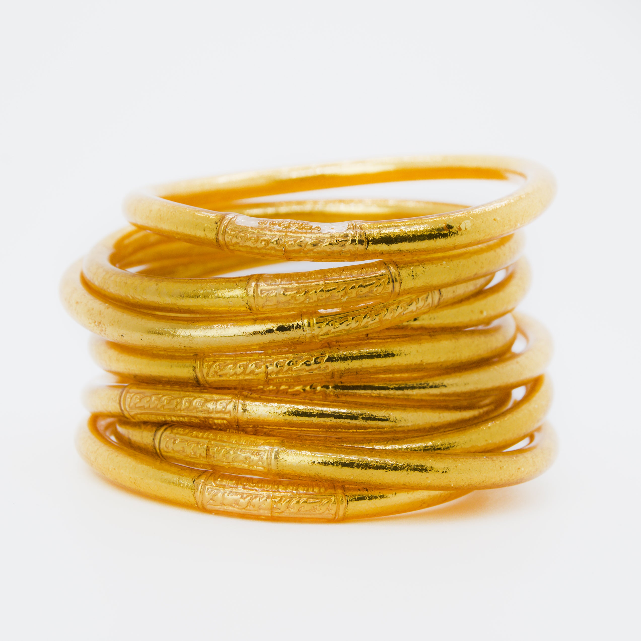 Pulsera Pan de Oro Color Amarillo - Diseño Original MG Atelier